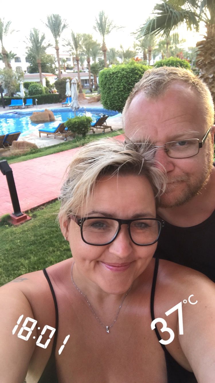 Maria og hendes kæreste René